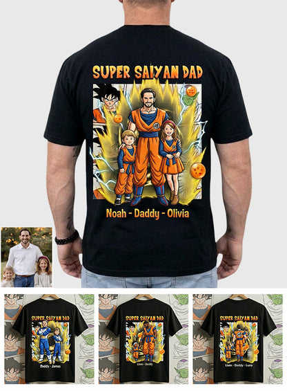 Legendary Super Power Father - Personalized Seven Balls T-shirt And Hoodie