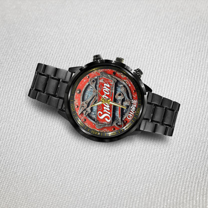 Love Being A Mechanic - Personalized Mechanic Hand Watch