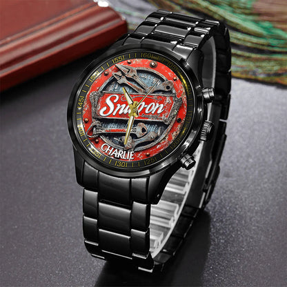 Love Being A Mechanic - Personalized Mechanic Hand Watch