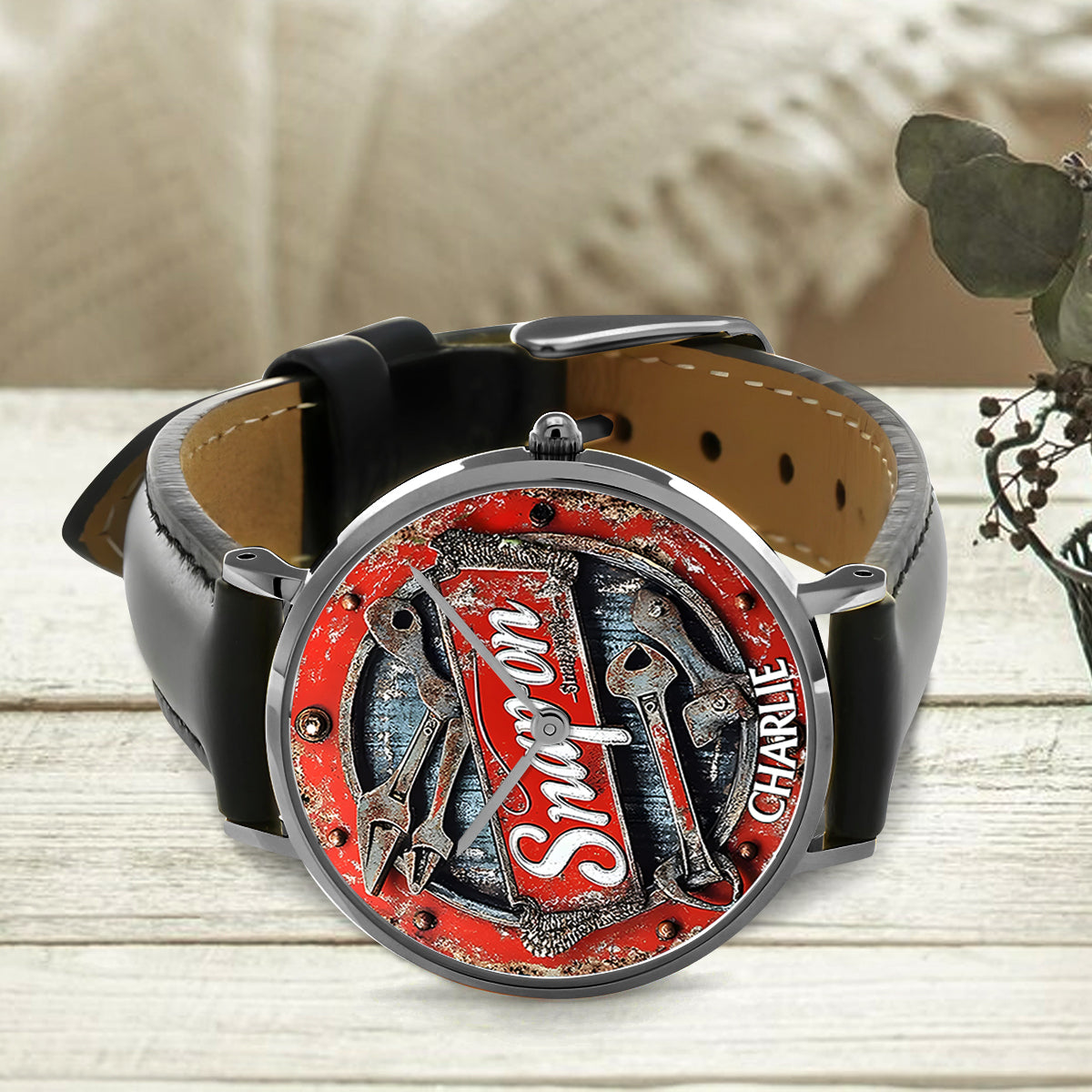 Love Being A Mechanic - Personalized Mechanic Hand Watch