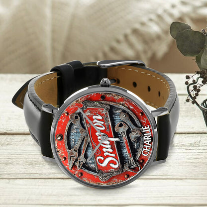 Love Being A Mechanic - Personalized Mechanic Hand Watch