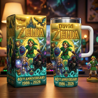 Best Memories - Personalized The Hero's Legend Tumbler With Handle