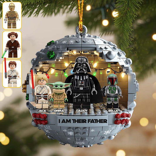 I Am Their Father - Personalized The Force Ornament