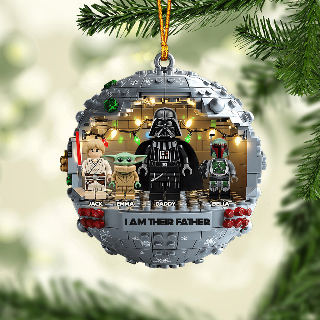 I Am Their Father - Personalized The Force Ornament