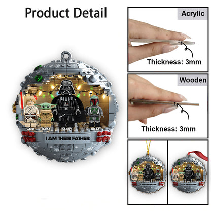 I Am Their Father - Personalized The Force Ornament