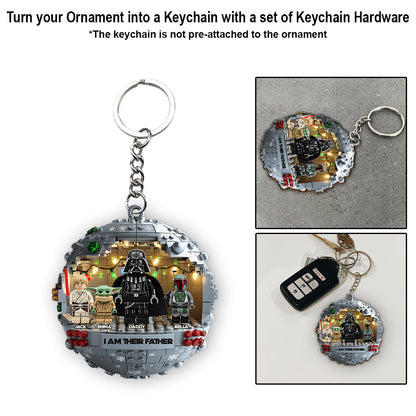 I Am Their Father - Personalized The Force Ornament