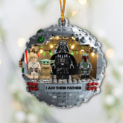 I Am Their Father - Personalized The Force Ornament