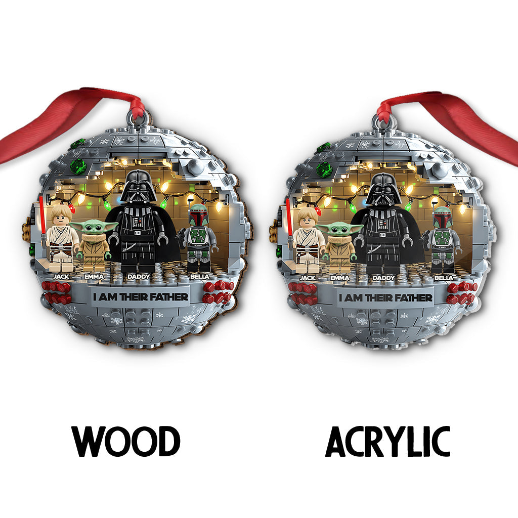 I Am Their Father - Personalized The Force Ornament
