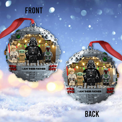 I Am Their Father - Personalized The Force Ornament