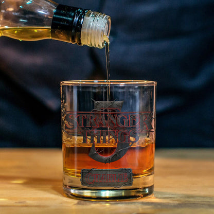 One Last Adventure - Personalized Stranger Things Whiskey Glass