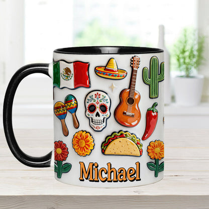 Proud To Be Mexican - Personalized Expats Accent Mug & Coaster