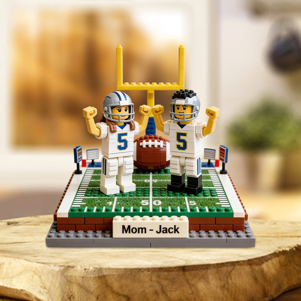 Custom From Photo - Personalized Football Custom Shaped Acrylic Plaque