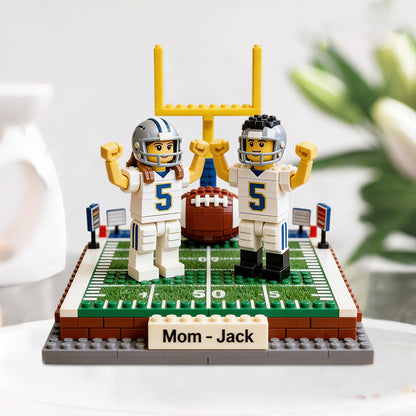 Custom From Photo - Personalized Football Custom Shaped Acrylic Plaque