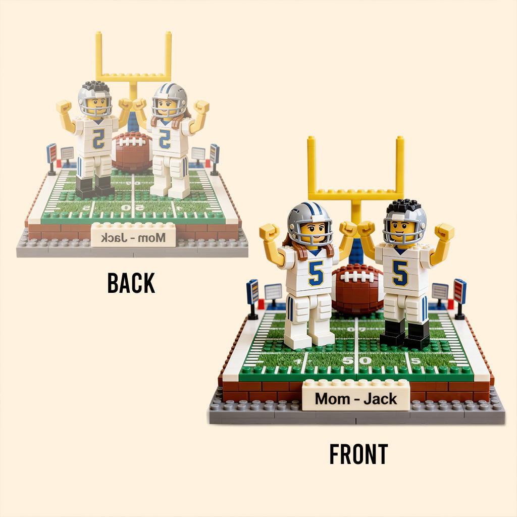 Custom From Photo - Personalized Football Custom Shaped Acrylic Plaque