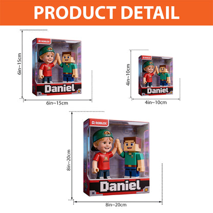 Kid Game Character Custom From Photo - Personalized 3D Gaming Custom Shaped Acrylic Plaque