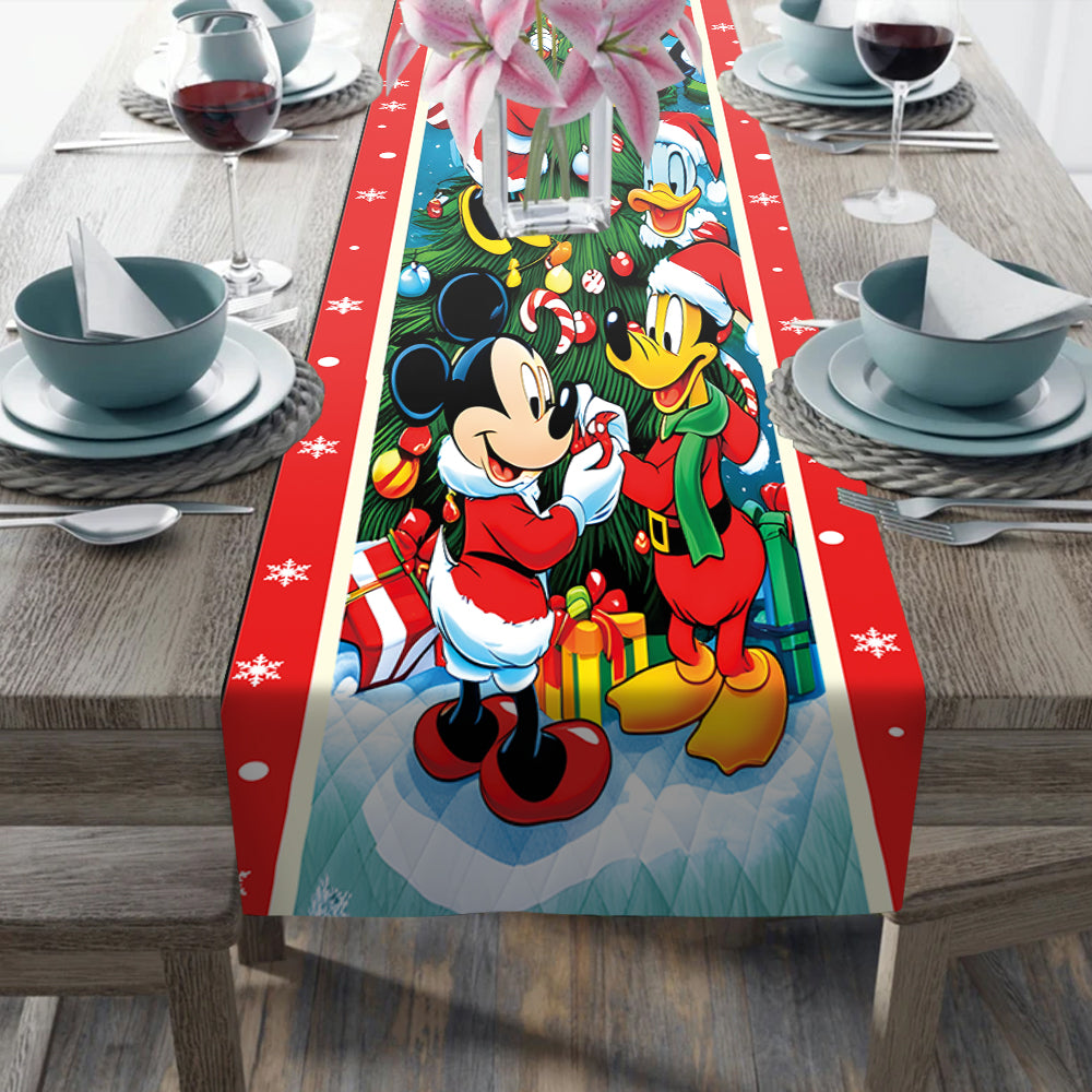 Merry Christmas - Personalized Family Table Runner