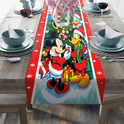 Merry Christmas - Personalized Family Table Runner