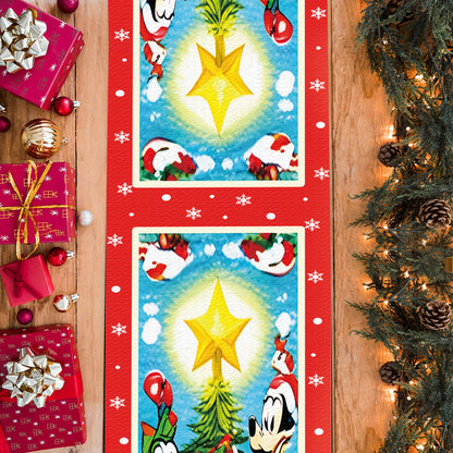 Merry Christmas - Personalized Family Table Runner