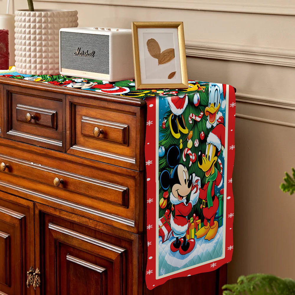 Merry Christmas - Personalized Family Table Runner