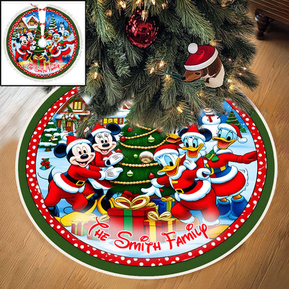 Magic Christmas - Personalized Mouse Tree Skirt