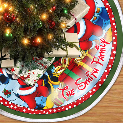 Magic Christmas - Personalized Mouse Tree Skirt