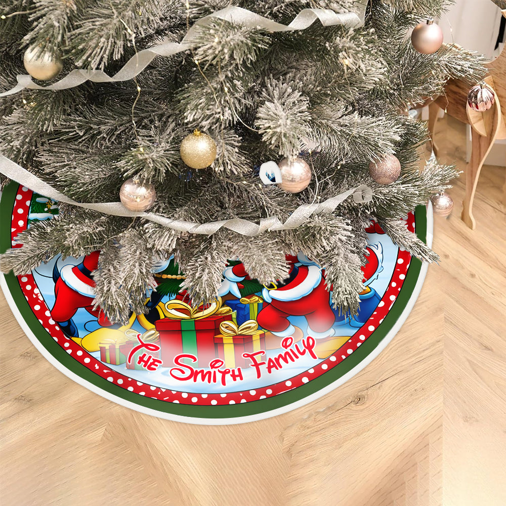 Magic Christmas - Personalized Mouse Tree Skirt