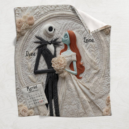 Till Death Do Us Part - Personalized Nightmare Blanket