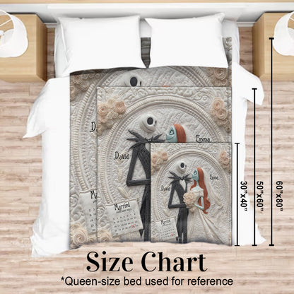 Till Death Do Us Part - Personalized Nightmare Blanket
