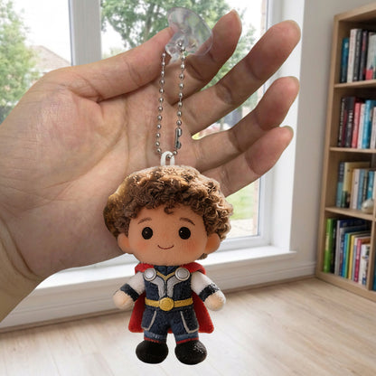Save The Universe - Personalized Kid Kid Bottle With Plush Charm