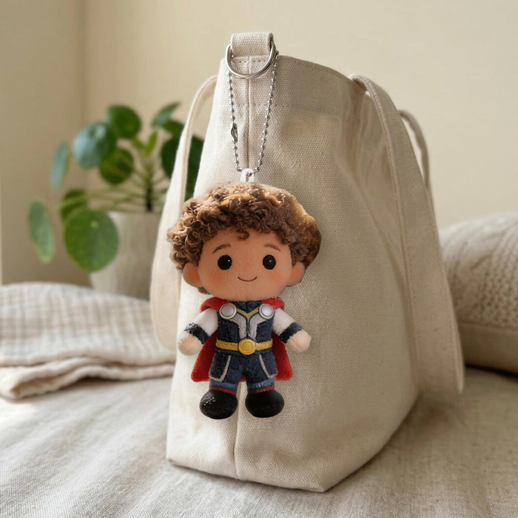 Save The Universe - Personalized Kid Kid Bottle With Plush Charm