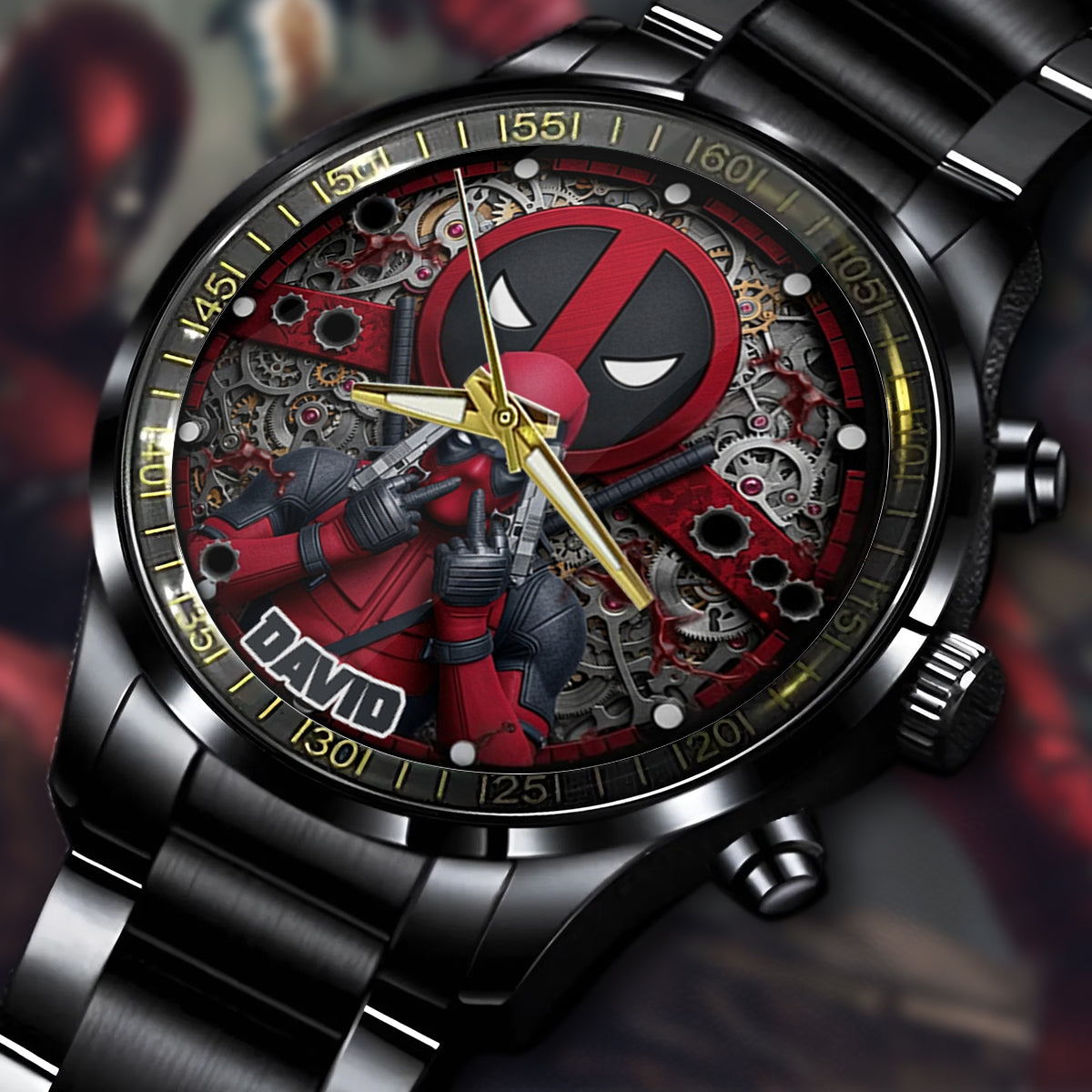 Maximum Effort - Personalized The Psychopath Hand Watch
