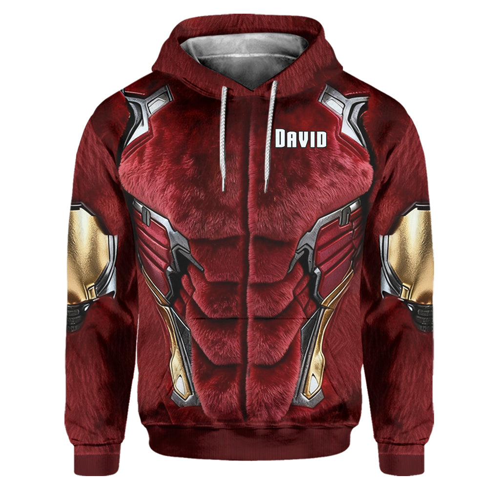 Christmas Retro - Personalized Marvelous Universe Hoodie and Sweatpants