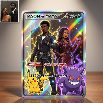 Funny Custom Card For Him/ Dad... - Personalized Monster Trainer Wallet Insert Card