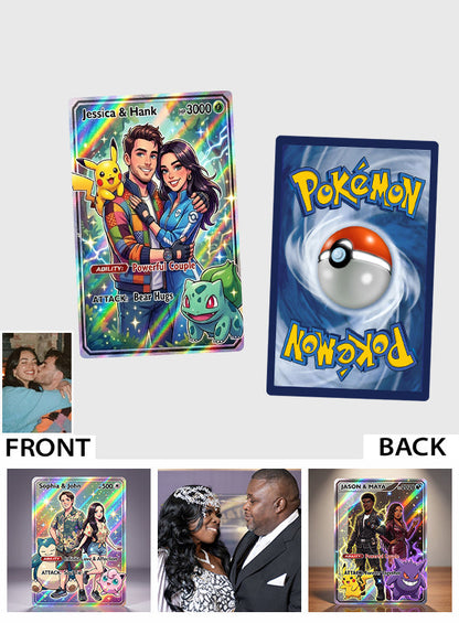 Funny Custom Card For Him/ Dad... - Personalized Monster Trainer Wallet Insert Card