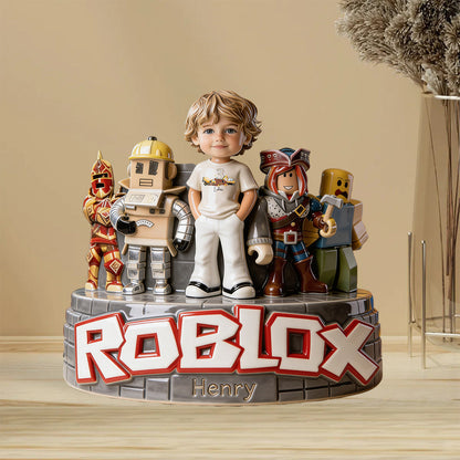 Role Play Game - Personalized 3D Gaming Custom Shaped Acrylic Plaque
