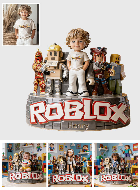 Role Play Game - Personalized 3D Gaming Custom Shaped Acrylic Plaque