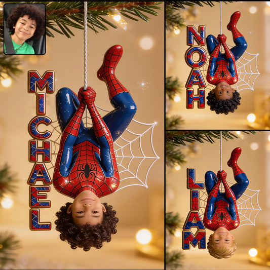 Amazing Spider Friend - Personalized Spider Ornament