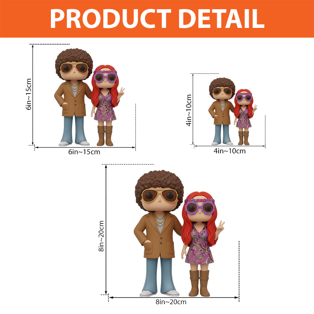 FK Pop Figure - Personalized Couple Custom Shaped Acrylic Plaque