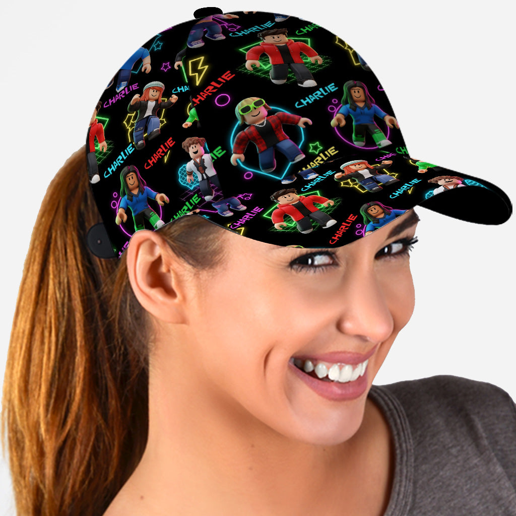 Building Block Game Lover - Personalized Classic Cap