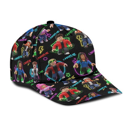 Building Block Game Lover - Personalized Classic Cap