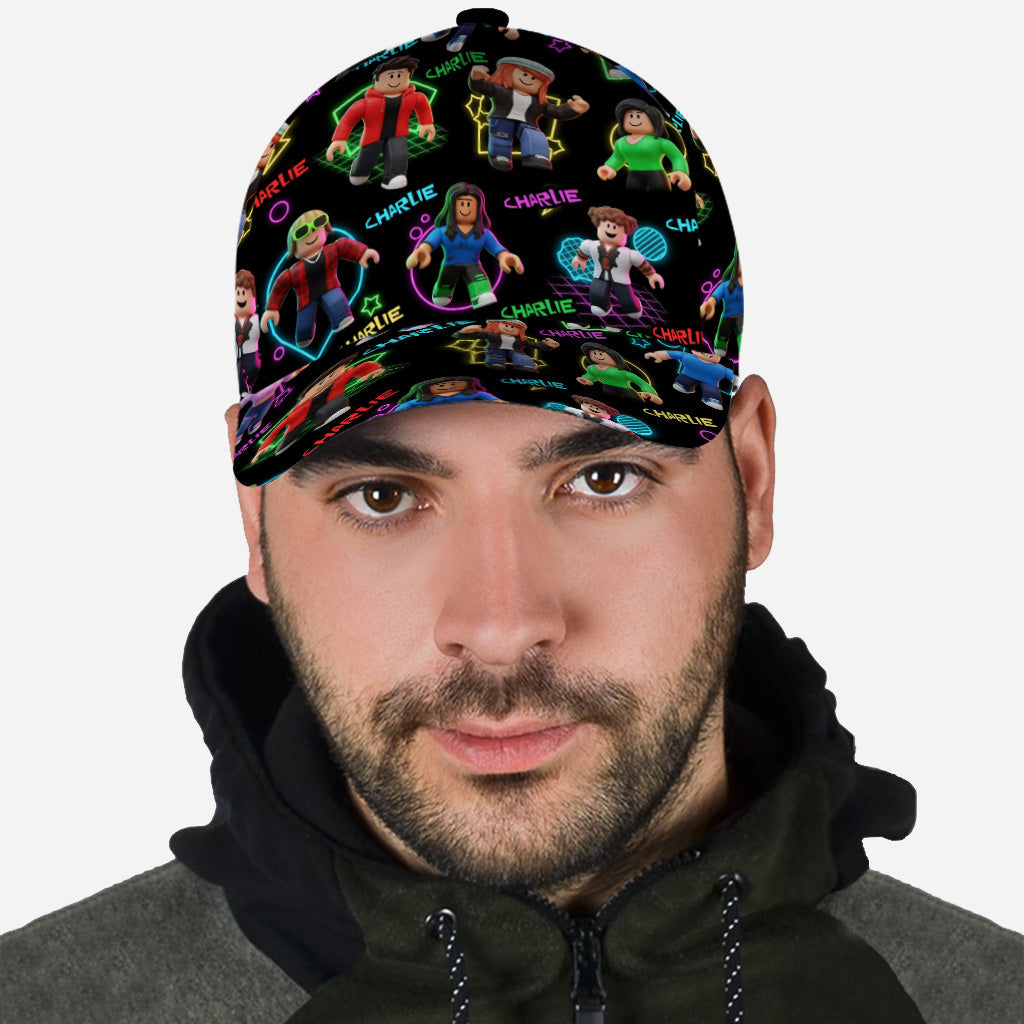 Building Block Game Lover - Personalized Classic Cap