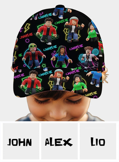 Building Block Game Lover - Personalized Classic Cap