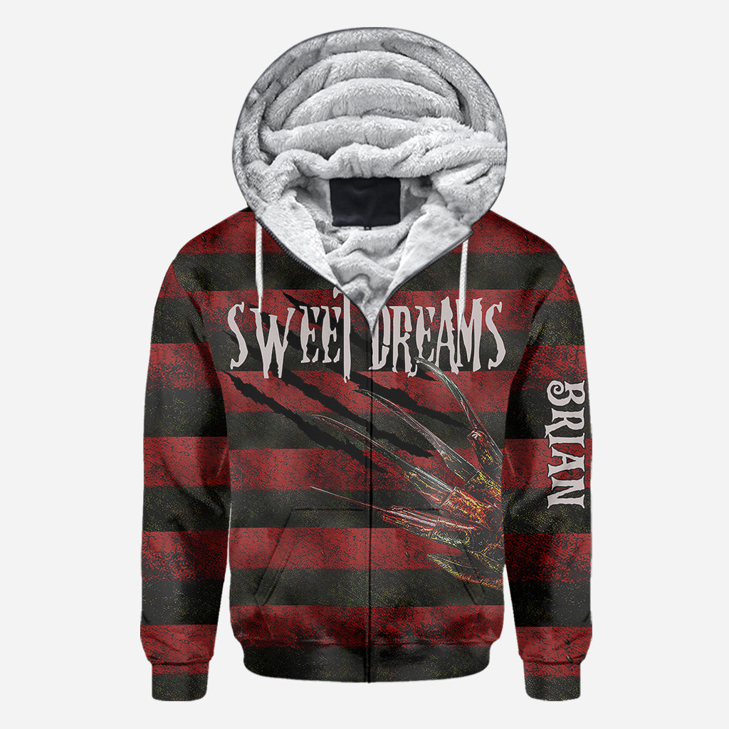 One Two Mirror Text - Personalized Sweet Dreams All Over Shirt