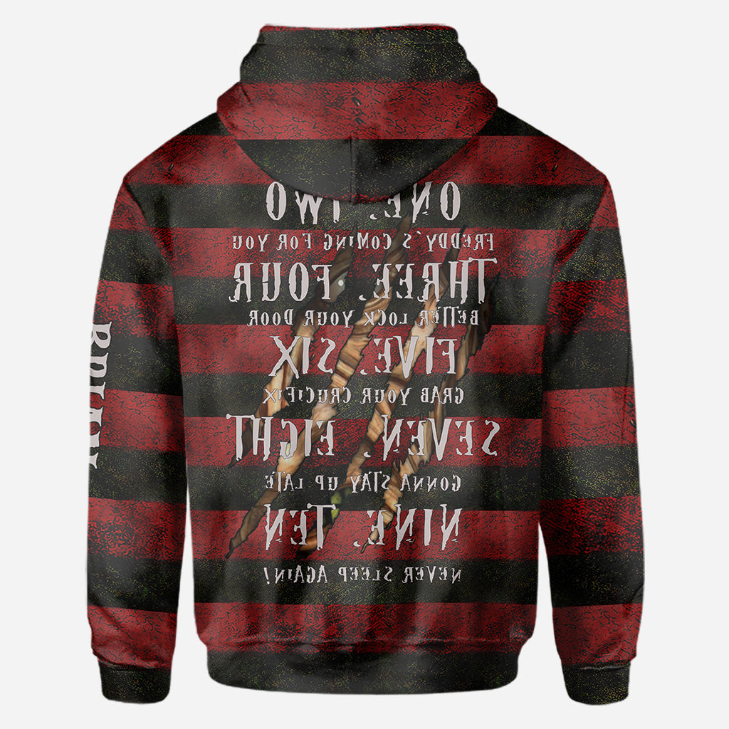 One Two Mirror Text - Personalized Sweet Dreams All Over Shirt