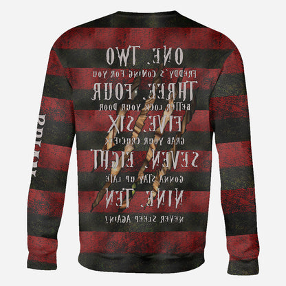 One Two Mirror Text - Personalized Sweet Dreams All Over Shirt