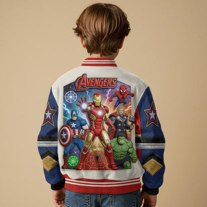 Avengers Legacy - Personalized Superhero Varsity Jacket