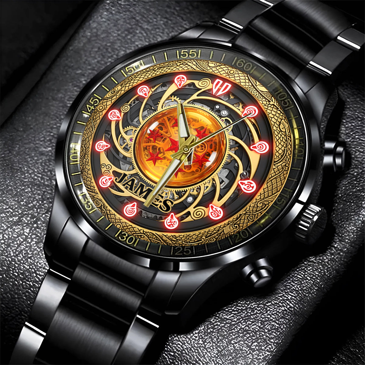 Awesome Dragon - Personalized Seven Balls Hand Watch