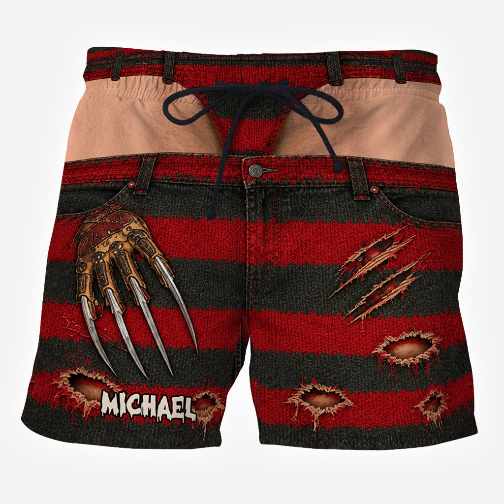 Funny Horror - Personalized Horror Character Men Shorts