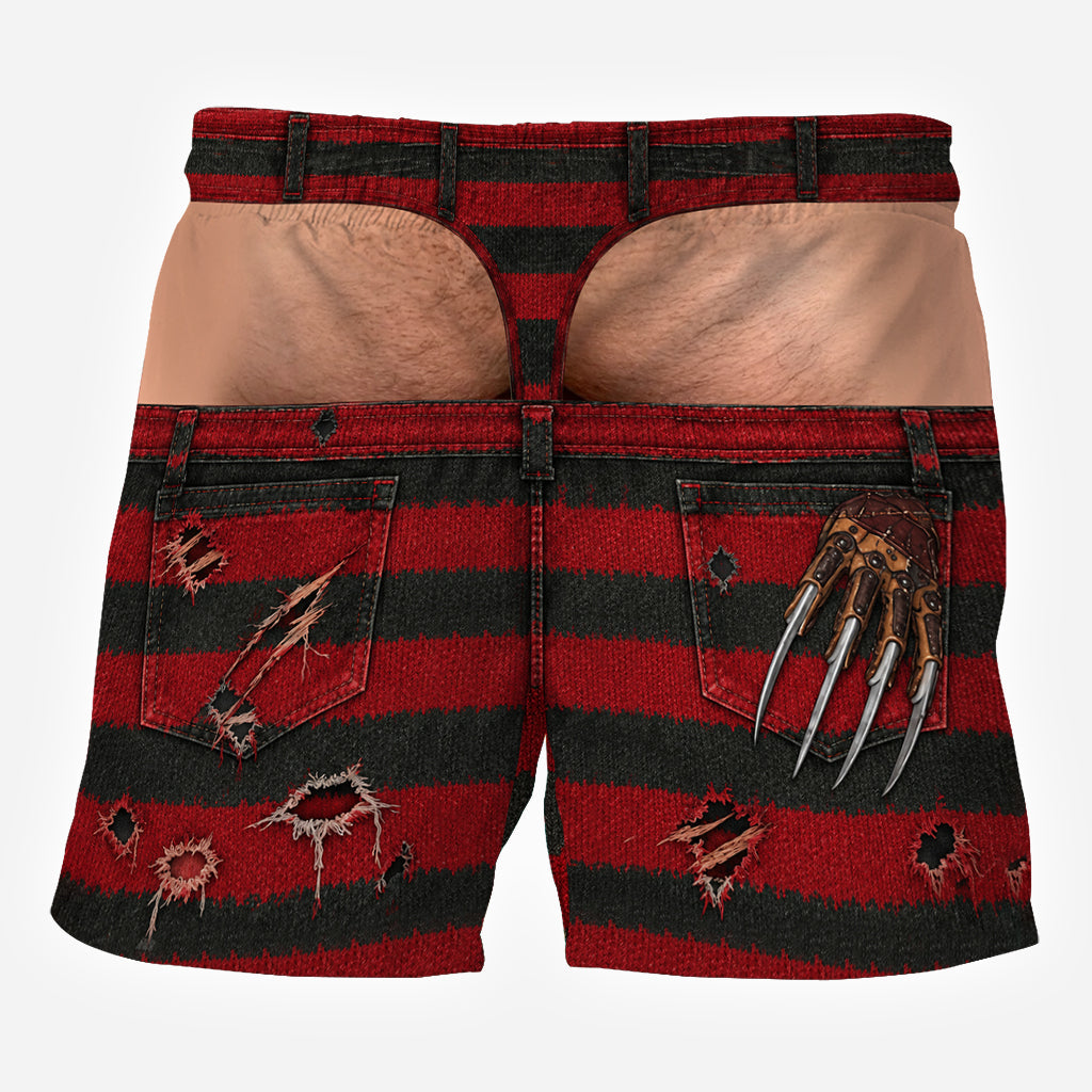 Funny Horror - Personalized Horror Character Men Shorts