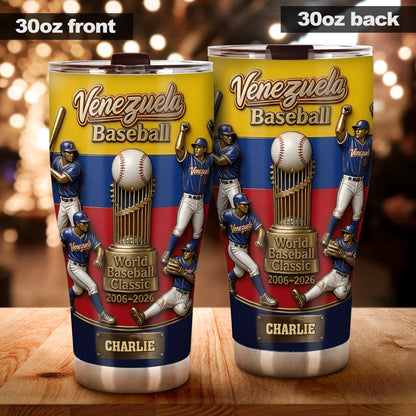 20 Years To World Baseball Cup - Personalized Baseball Tumbler